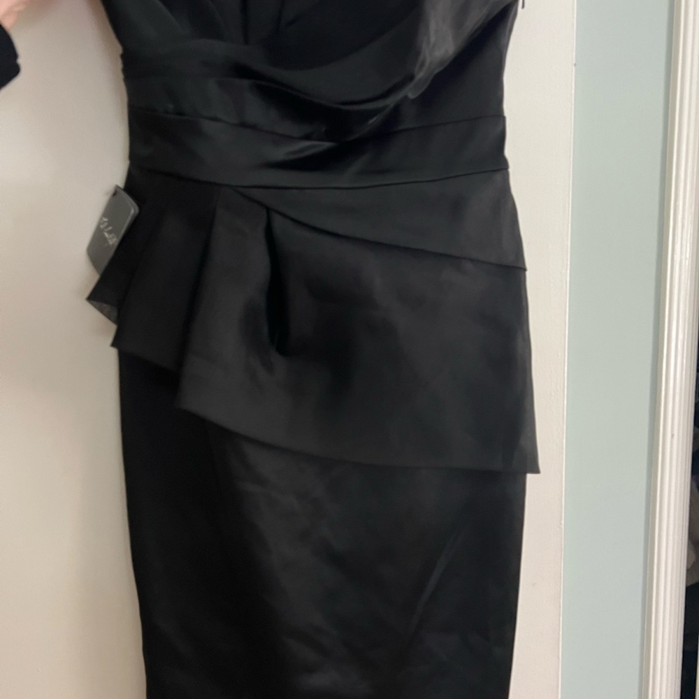 White House Black Market Black Strapless Dress With Tags - Size 6